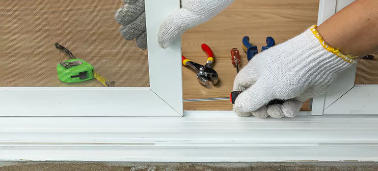 Installing Garage Door Rails in Warrington, FL