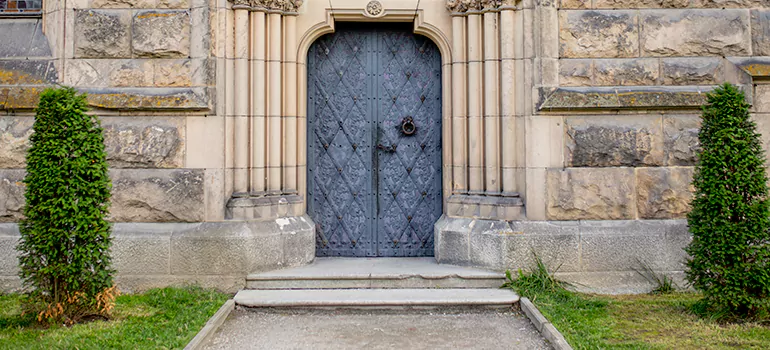 Traditional Double Front Doors in Warrington, FL
