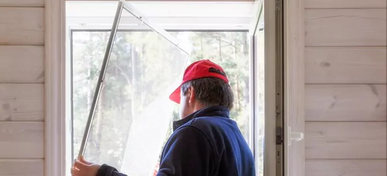 Expandable Window Screen Installation in Warrington, FL