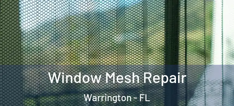  Window Mesh Repair Warrington - FL